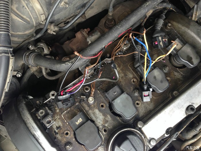 换点火线圈插头导致汽车无法启动详情帖子里有介绍关键词j271