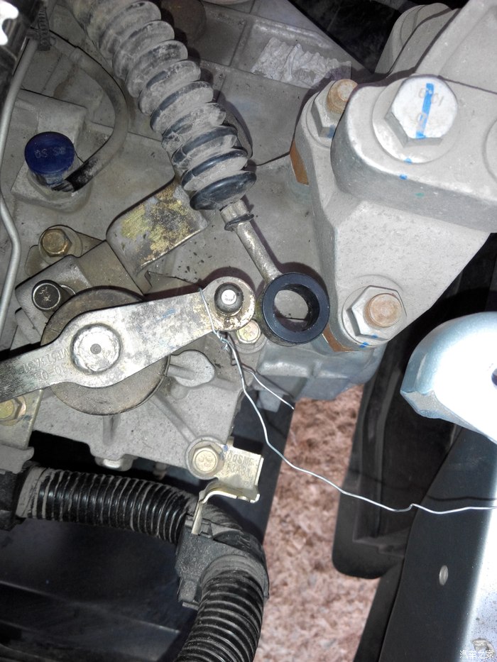 【图】换档拉线胶头更换成功_中华h230论坛_汽车之家论坛