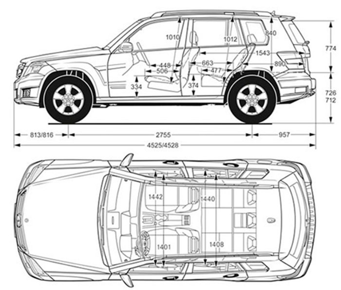 关于奔驰glc的身高奔驰为何如此设计国外网站给出了答案