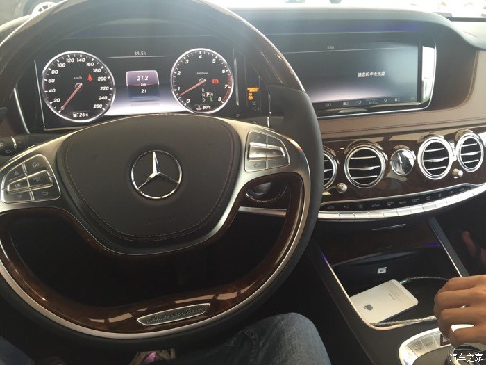 【图】s400l 4matia,白色车身棕色内饰_奔驰s级论坛_汽车之家论坛