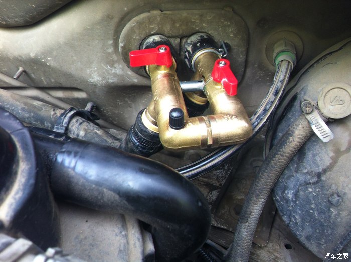 【图】四通阀的安装方法_富康论坛_汽车之家论坛