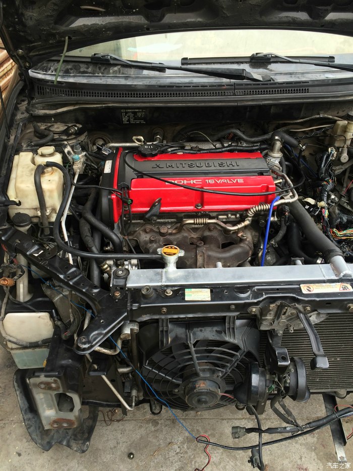 4g15tg3继续折腾赛道化改上三菱日规4g63t