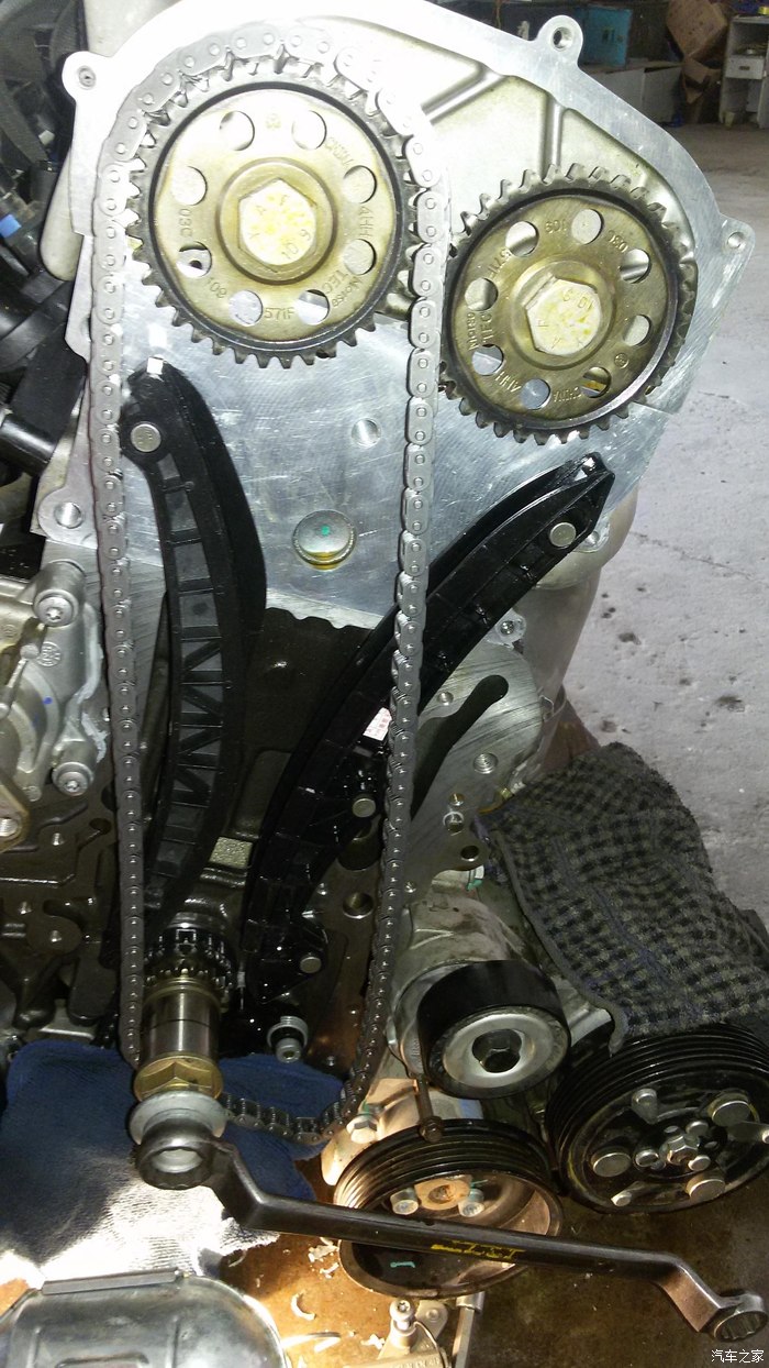 我想问一下2013年宝来正时链条怎么样才能对好有朋友知道的